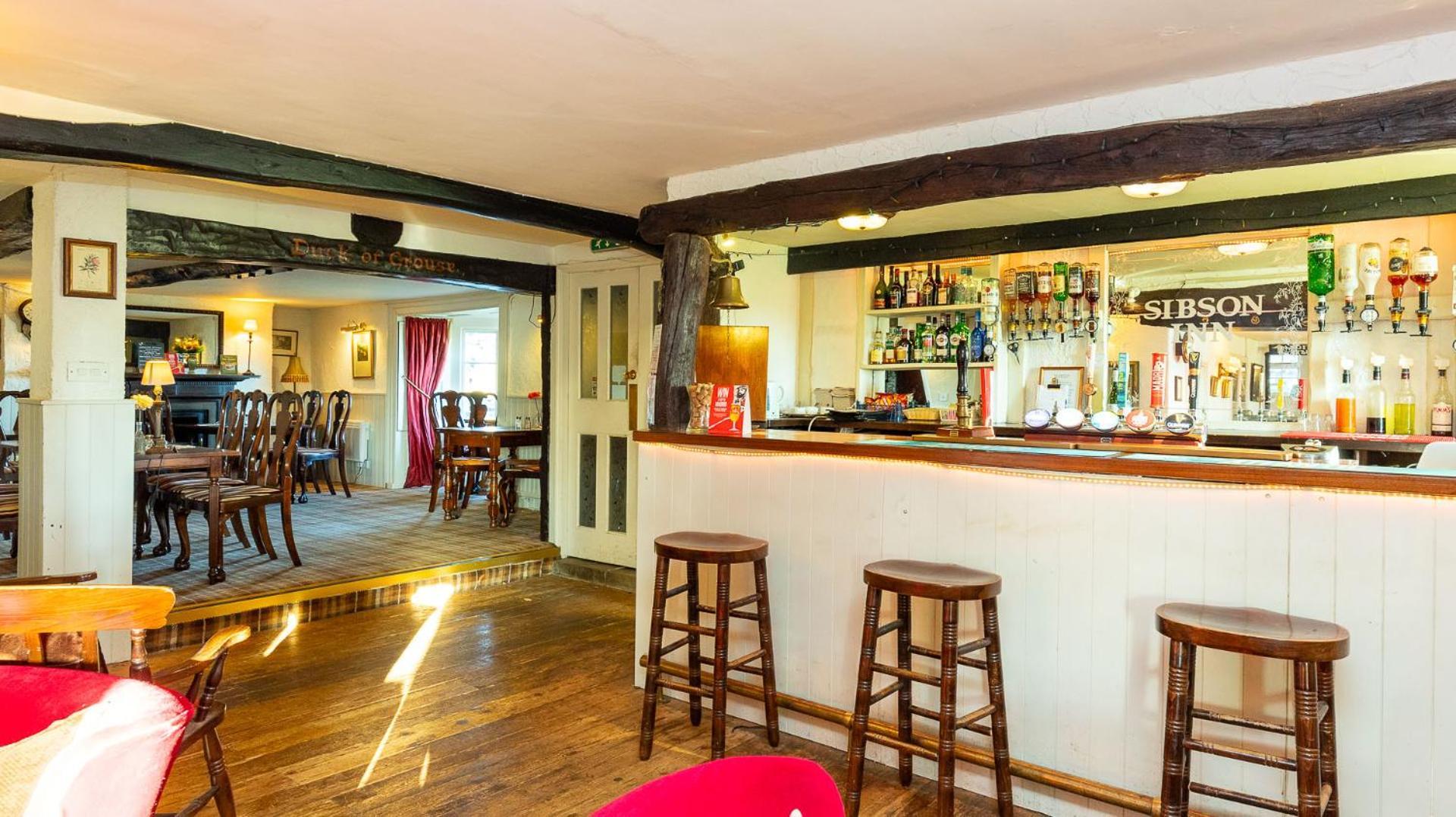 The Sibson Inn Hotel Water Newton Zewnętrze zdjęcie